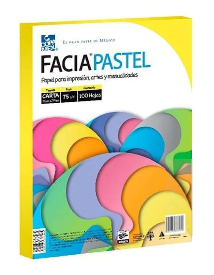 Papel Bond Color  75g Facia Pastel pack Copamex® [Cien hojas/Paquete/Resma] - Image 4