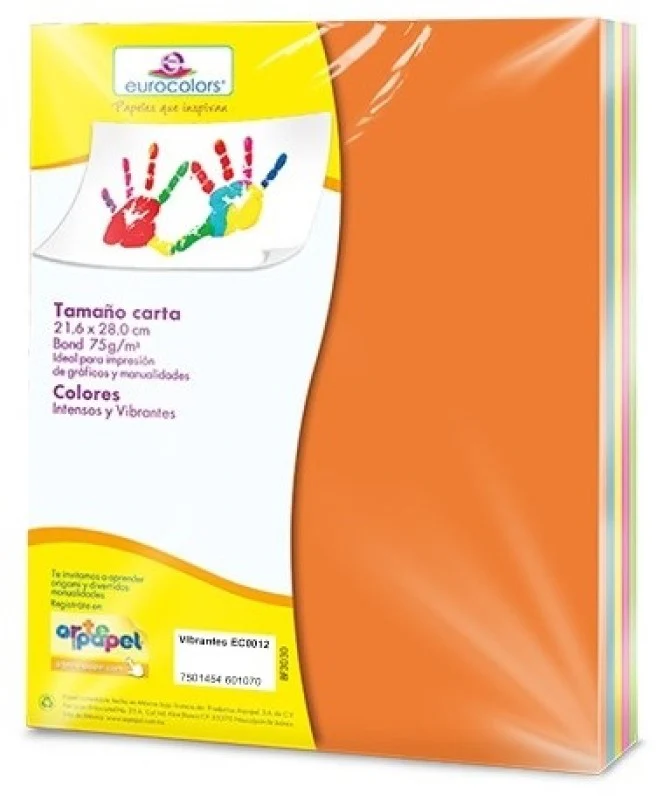 Papel Bond Color  Carta eurocolors [Cien hojas/Paquete/Resma] - Image 11