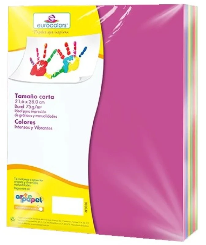 Papel Bond Color  Carta eurocolors [Cien hojas/Paquete/Resma] - Image 5