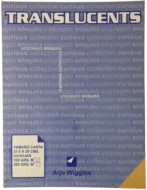 Papel Curious Translucent  c/100 Carta 100g Arjowiggins® [Cien hojas] - Image 19
