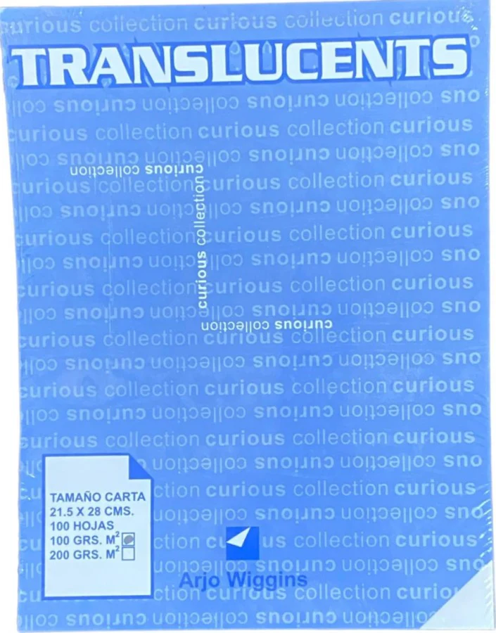 Papel Curious Translucent  c/100 Carta 100g Arjowiggins® [Cien hojas] - Image 20