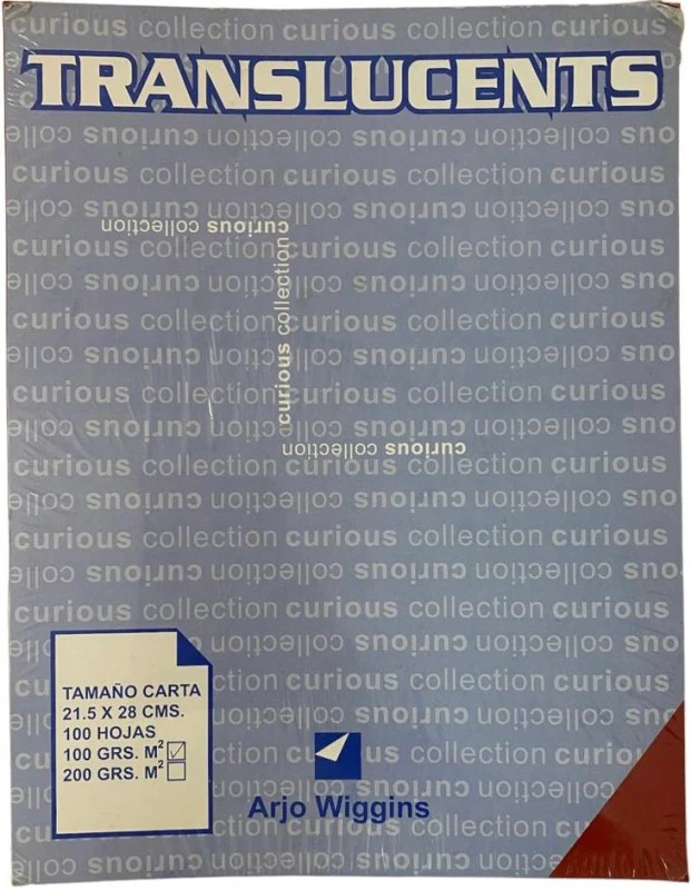 Papel Curious Translucent  c/100 Carta 100g Arjowiggins® [Cien hojas] - Image 24