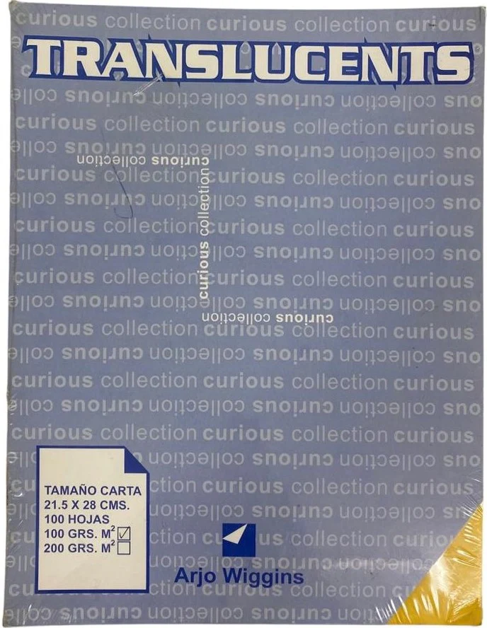Papel Curious Translucent  c/100 Carta 100g Arjowiggins® [Cien hojas] - Image 39