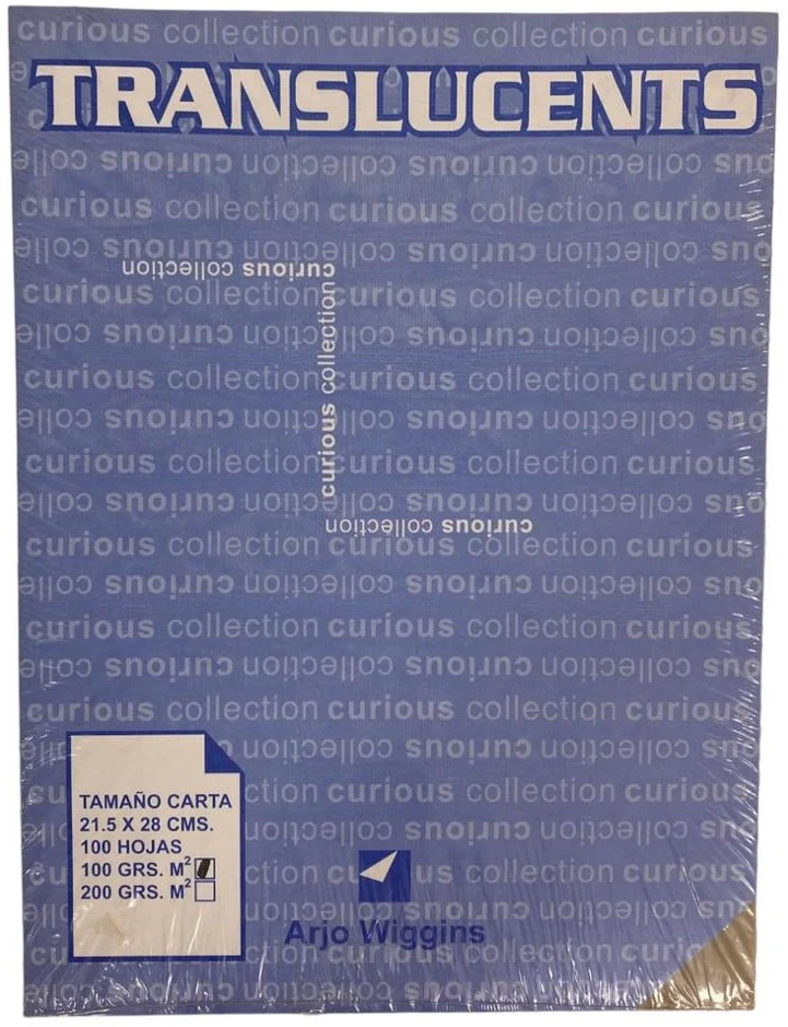 Papel Curious Translucent  c/100 Carta 100g Arjowiggins® [Cien hojas] - Image 5