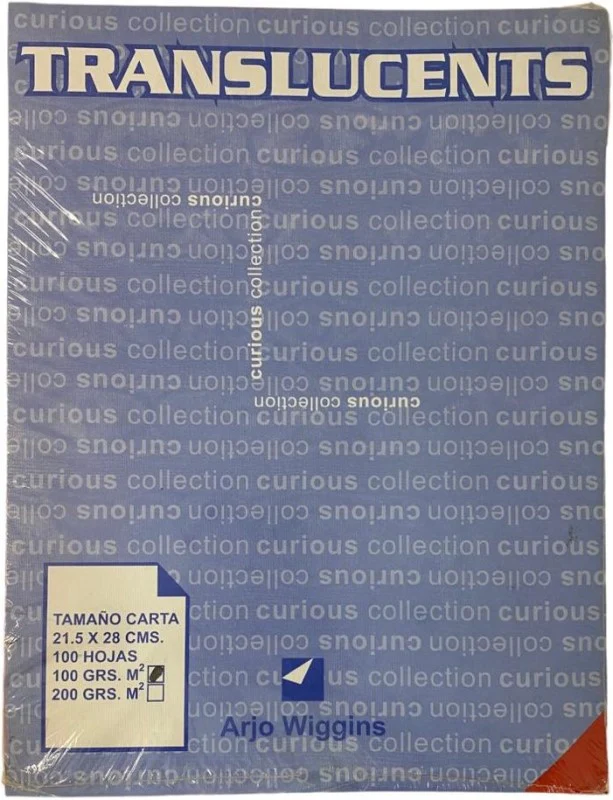 Papel Curious Translucent  c/100 Carta 100g Arjowiggins® [Cien hojas] - Image 8