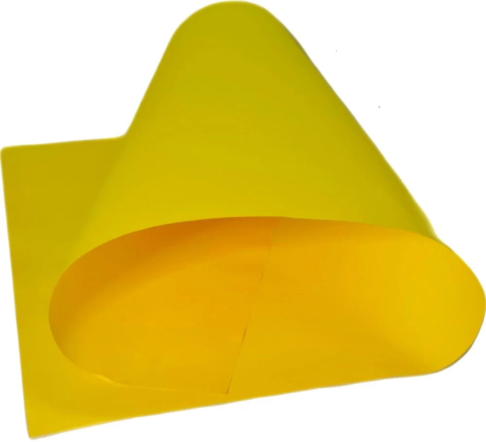 Papel Iris Fluorescente 80g Amarillo Neón 58.5×89cm Guarrô Casas® 5IR-352 [Hoja] - Image 2
