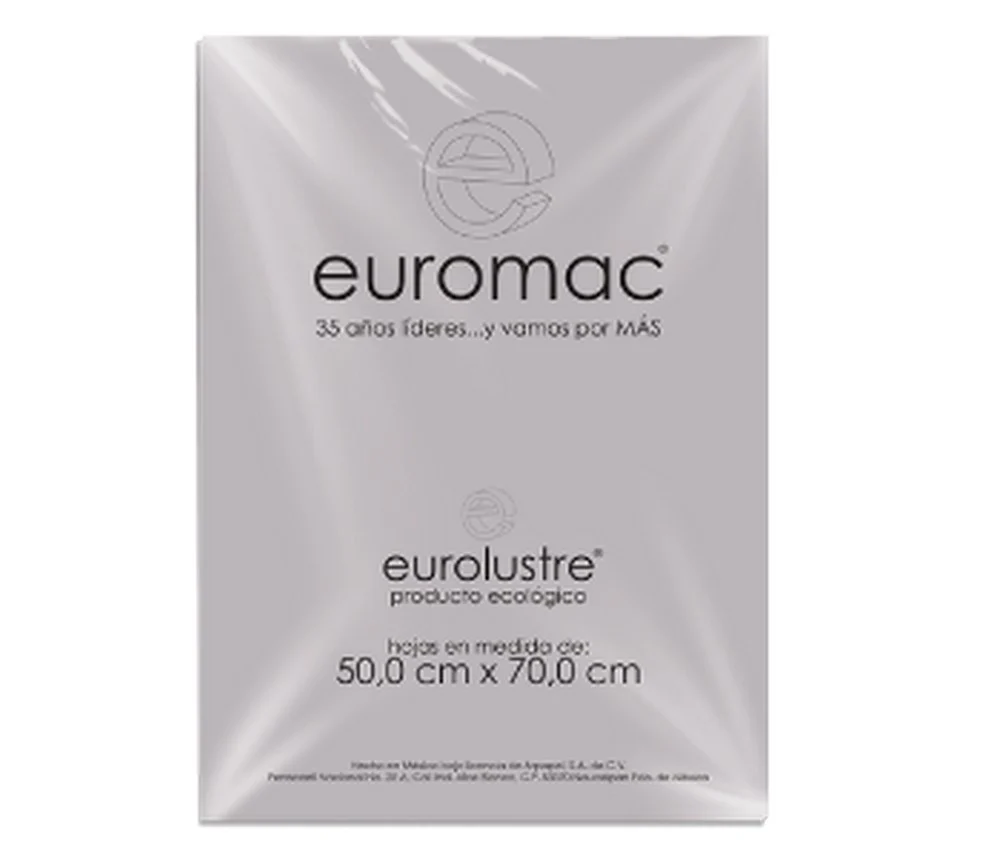 Papel Lustrina  24.5k 50×70 70g  Eurolustre euromac® [Hoja] - Image 10