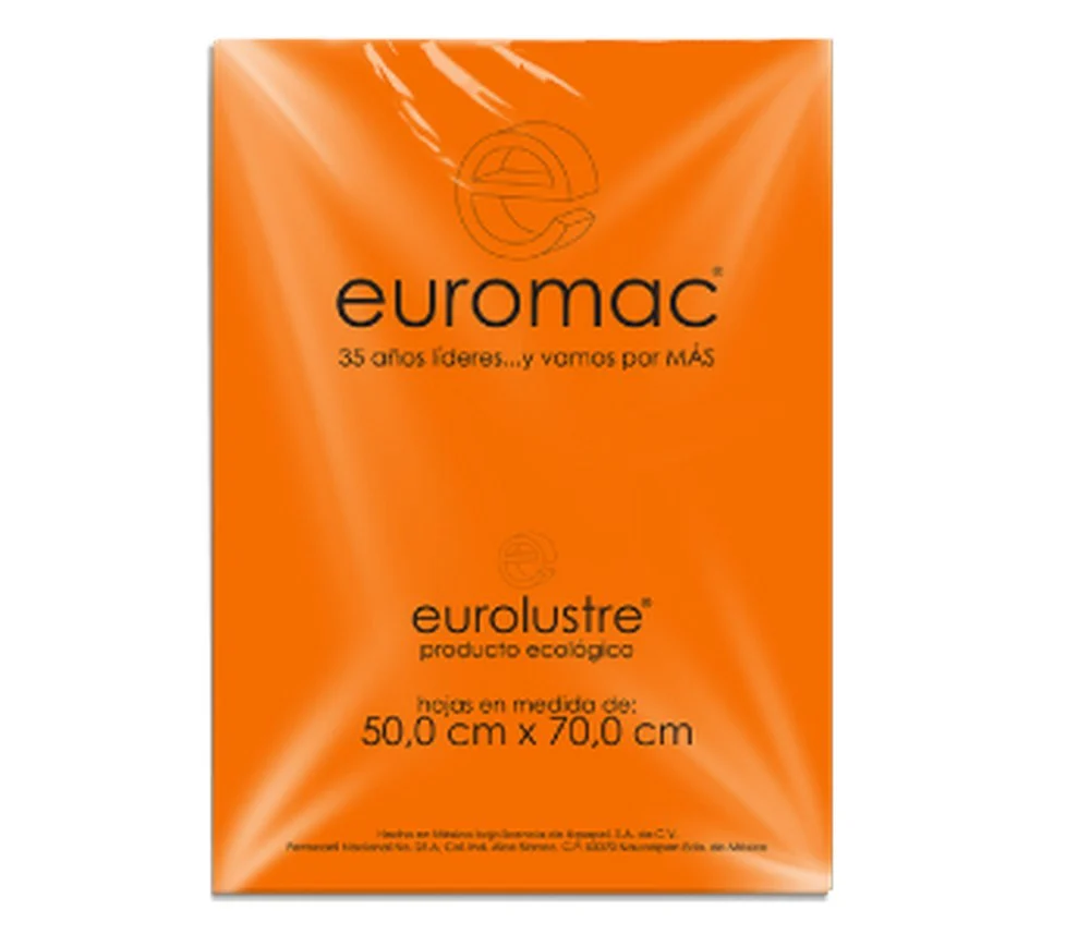 Papel Lustrina  24.5k 50×70 70g  Eurolustre euromac® [Hoja] - Image 13