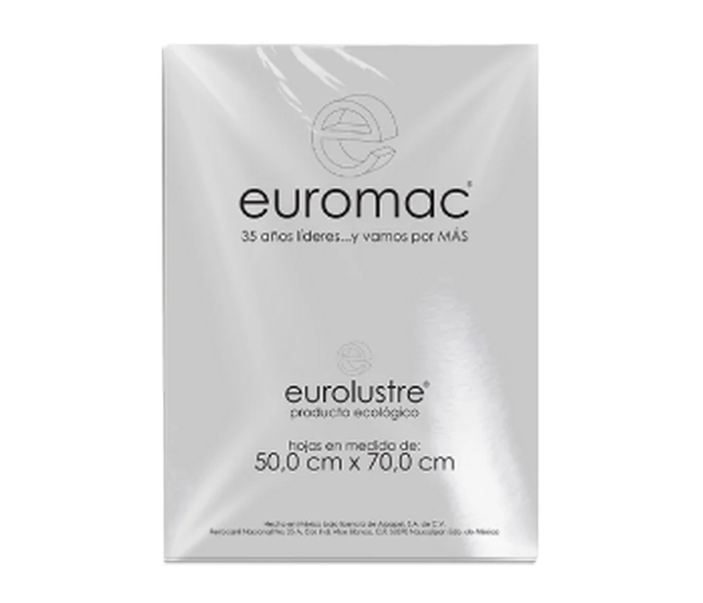 Papel Lustrina  24.5k 50×70 70g  Eurolustre euromac® [Hoja] - Image 16
