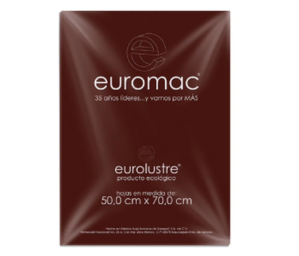 Papel Lustrina  24.5k 50×70 70g  Eurolustre euromac® [Hoja] - Image 9