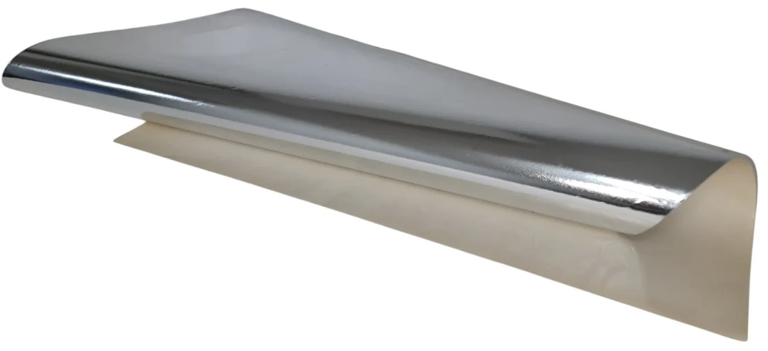 Papel Metalizado 1/cara 90g Plata Brillante 70×95cm euromac® [Hoja] - Image 2