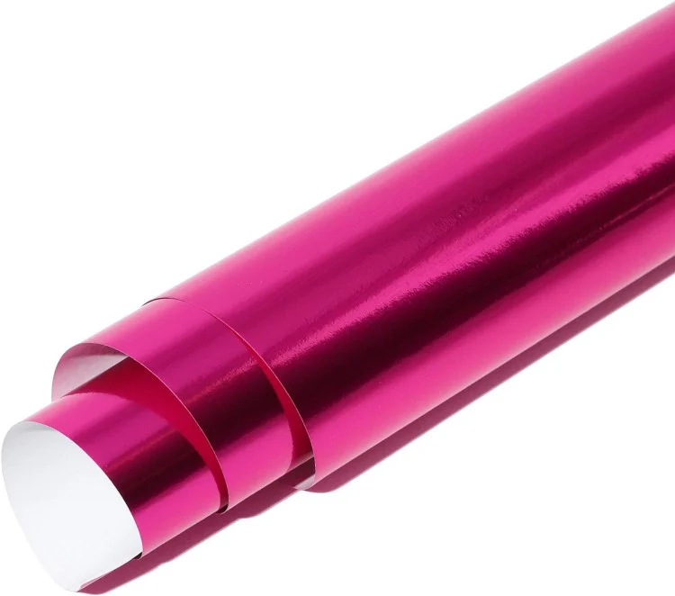 Papel Metalizado Unifoil 1/cara Rollo Fucsia .60×10m Galas® [Rollo]