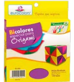 Papel p/Origami  E-Bicolor eurocolors [Paquete] - Image 13
