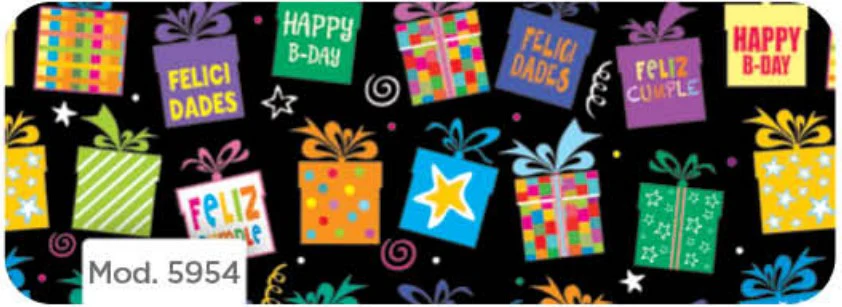 Papel p/Regalo Festejos  70×51.3cm granmark® [Hoja] - Image 46