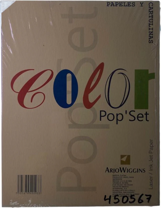 Papel Pop'Set  80g  Carta Paquete c/100 Arjowiggins® [Cien hojas] - Image 25