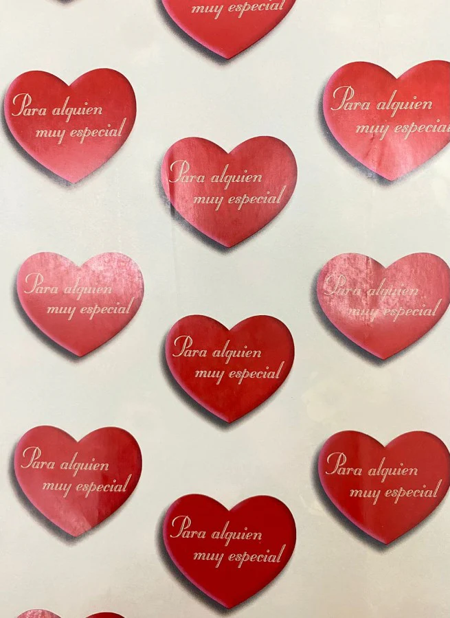 Papel Regalo San Valentin Para alguien muy especial c/25 50×70cm granmark® 1465 [Paquete]