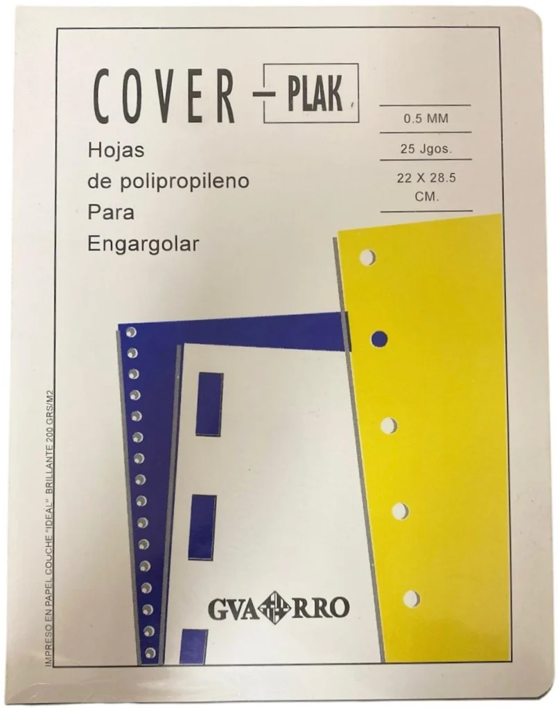 Pasta p/Engargolar Priplak Lineas Gris Soul 22×28.5cm Inter-® 825 [Pieza] - Image 2