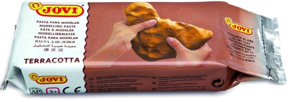 Pasta p/Modelar Endurecible Al Aire Terracota 250g JOVI® N02000084 [Pieza]