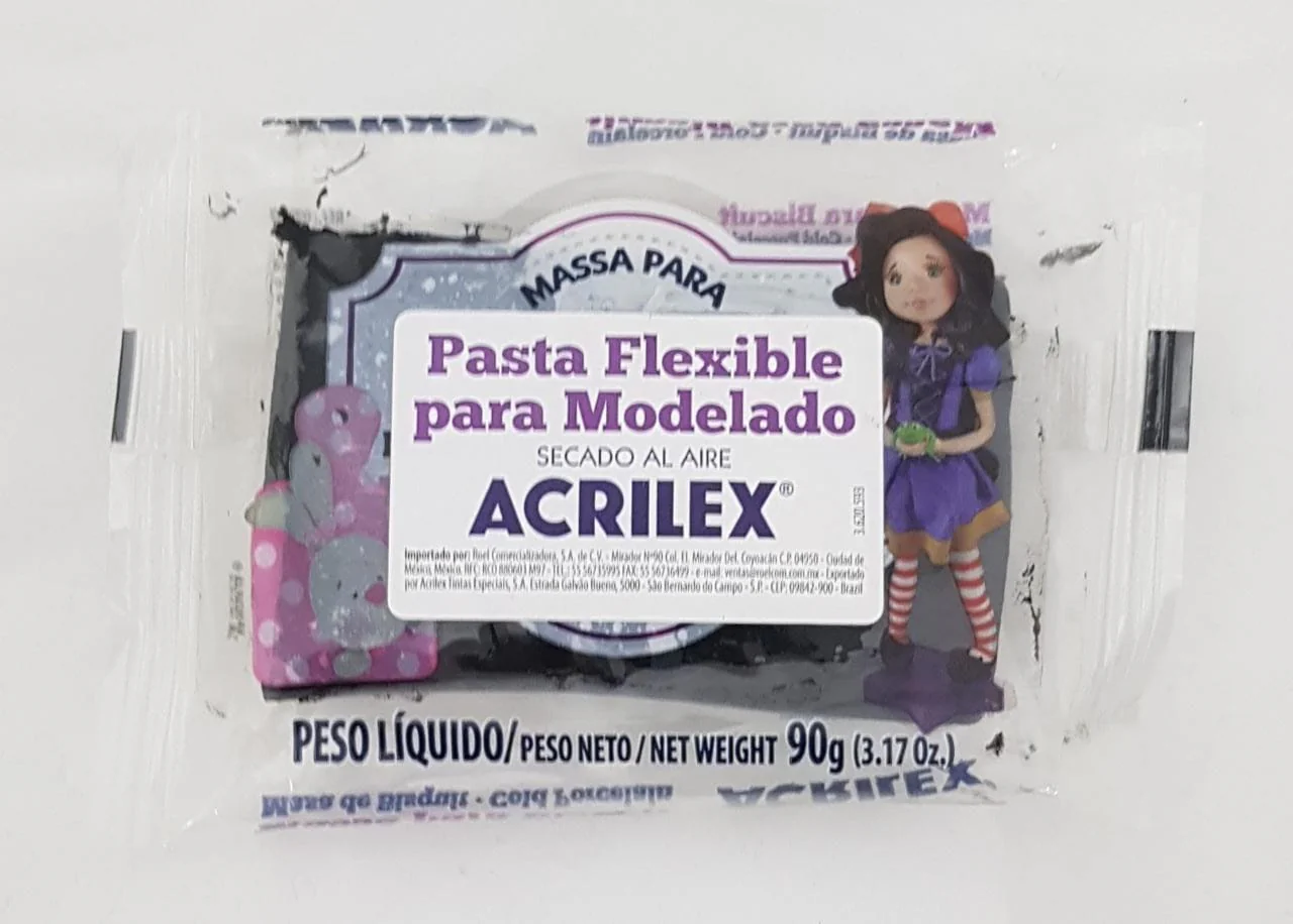 Pasta p/Modelar Flexible Colores 90g Roel® A07490520 [Pieza]
