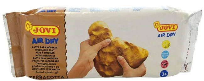 Pasta p/Moldear Endurecible Al Aire Terracota 500g JOVI® N02000088 [Pieza]