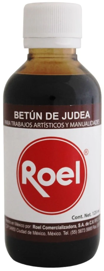 Pátina Betún de Judea Botella 125ml Roel® P030BJ125 [Botella]