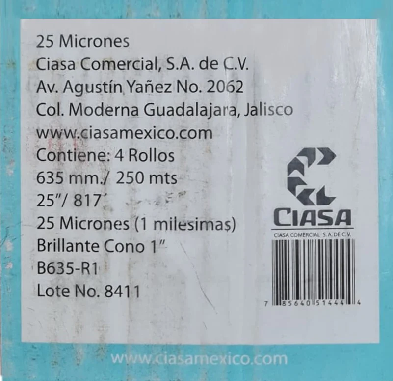 Película p/Laminar Ciasa® [Paquete/Pieza] - Image 10