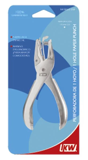 Perforadora Pinza Circulo Metálica 1/16" IKW® 218 [Pieza]