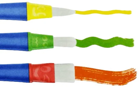 Pincel p/Manualidades Preescolar 3 Puntas c/3 Barrilito® PN8806 [Kit (Conjunto piezas] - Image 2