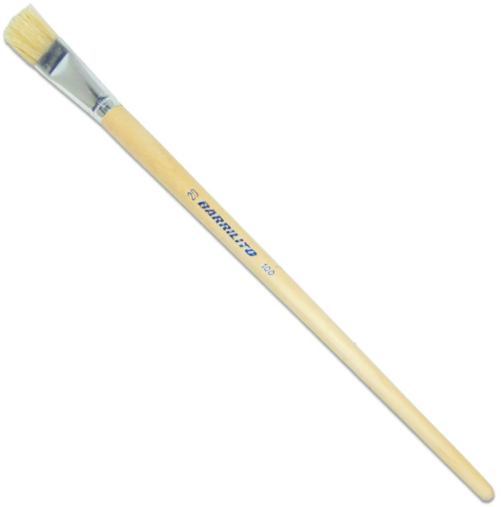 Pincel p/Oleo  Madera 100 Plano pelo de Cerdo Barrilito® [Pieza] - Image 10