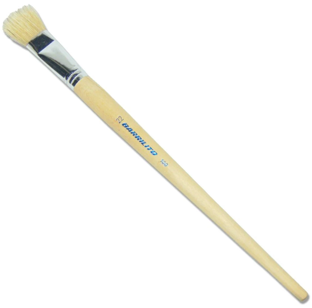Pincel p/Oleo  Madera 100 Plano pelo de Cerdo Barrilito® [Pieza] - Image 11