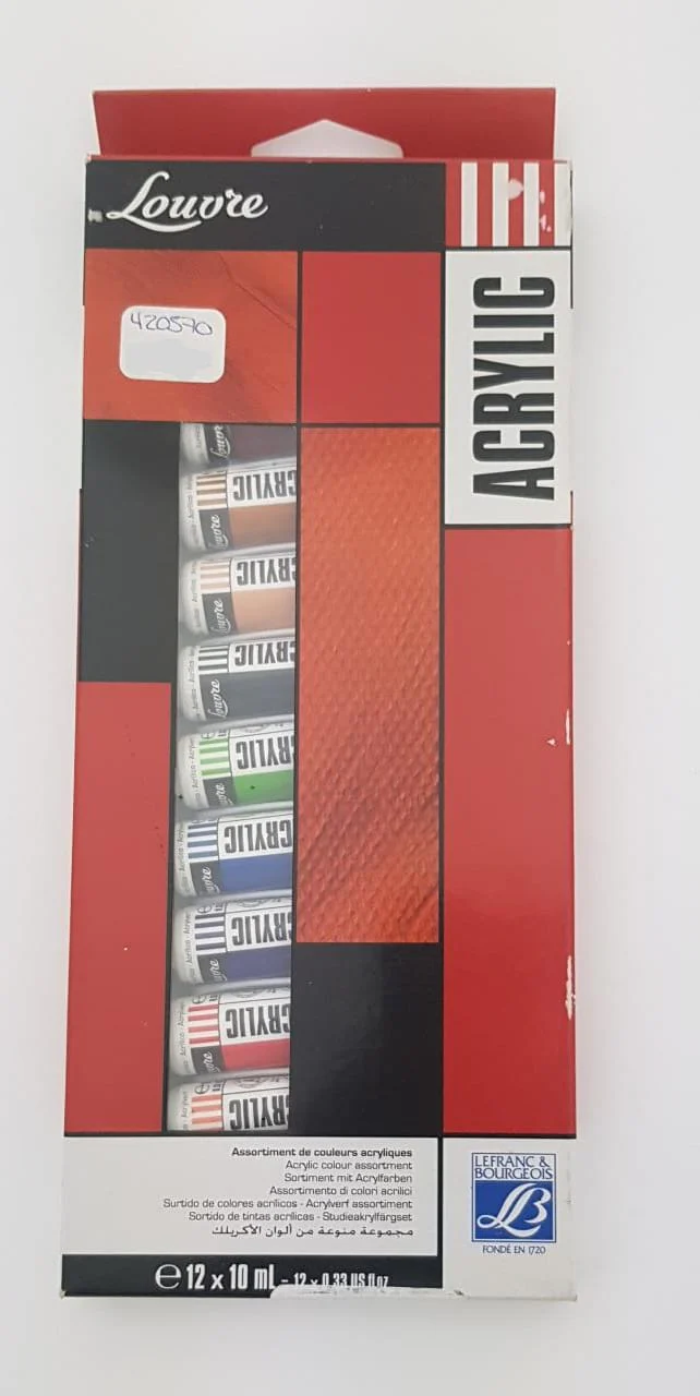 Pintura Acrílica Maped Set Pintura Acrílico Est.c/12 Maped® 806282-5 [Estuche]
