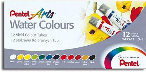 Pintura Acuarela  Colores Tubos 5ml Arts Water Colours Pentel® [Caja] - Image 2