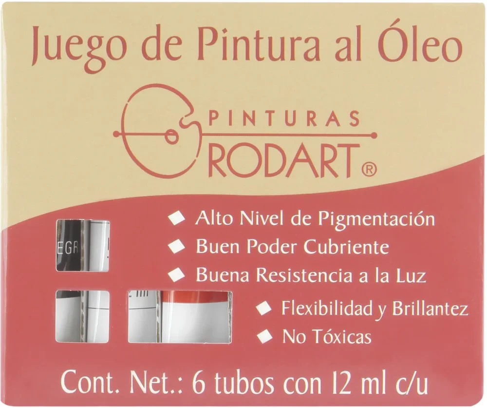 Pintura al Óleo Estuche Juego Básico c/Caballete 469 RODART® [Pieza] - Image 10