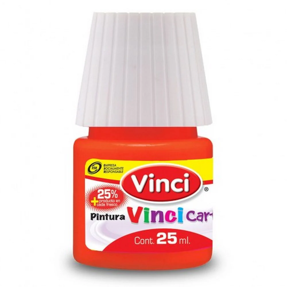 Pintura Cartel Vinci #54-A 25ml Rojo Vinci® 2314 [Frasco]