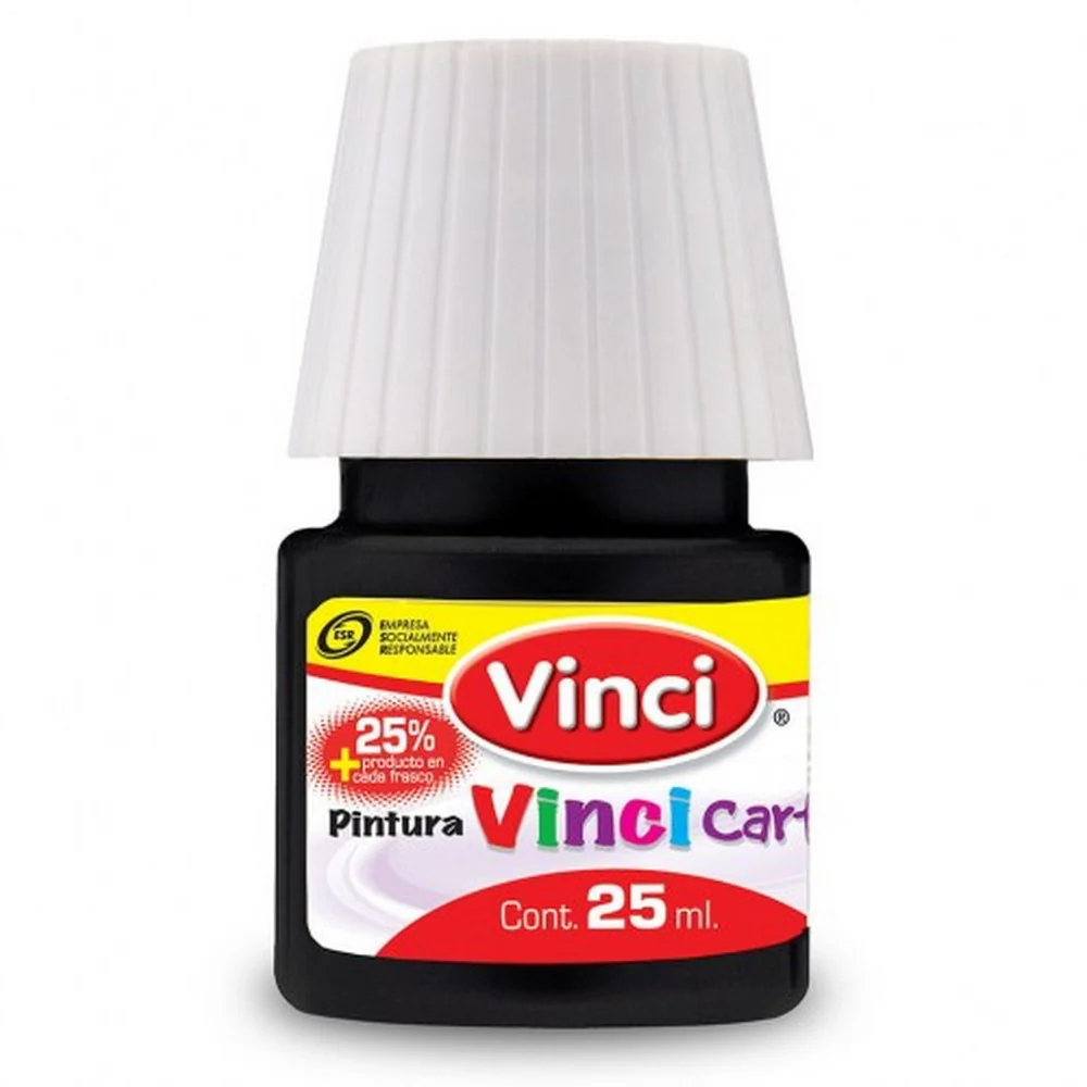 Pintura Cartel Vinci #73 25ml Negro Bujía Vinci® 2310 [Frasco]