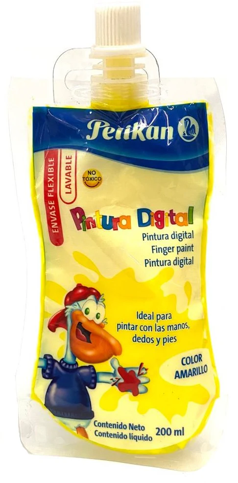 Pintura Digital Pelikan 200ml Amarillo Pelikan® 50215 [Pieza]