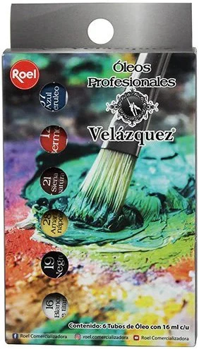 Pintura Oleo Velázquez  16ml  Set Roel® [Paquete] - Image 4