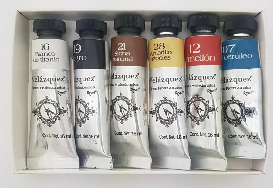 Pintura Oleo Velázquez  16ml  Set Roel® [Paquete] - Image 5