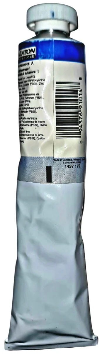 Pintura Oleo Winton 200ml Cobal Blue Hue WINSOR & NEWTON® 1437 179 [Tubo] - Image 2