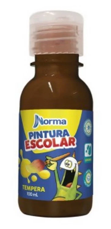 Pintura Témpera Norma Escolar Metalizada c/6 Fluorescente Norma® [Pieza]
