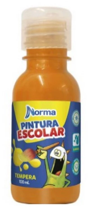 Pintura Témpera Norma Escolar Metalizada c/6 Fluorescente Norma® [Pieza] - Image 2