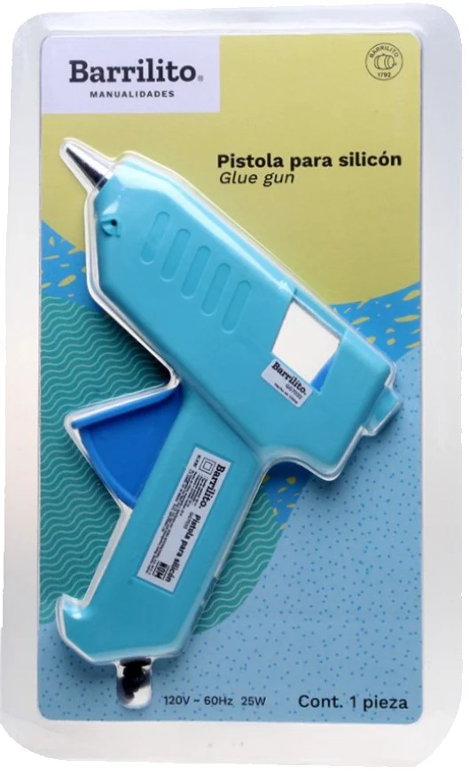 Pistola p/Silicon Eléctrica 120v PE-40w barraØ11mm Barrilito® GG7032 [Pieza]