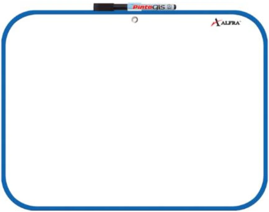 Pizarrón Blanco Escolar Iglú Mini Marco Vinil 20×30cm Alfra® 4525 [Pieza] - Image 2
