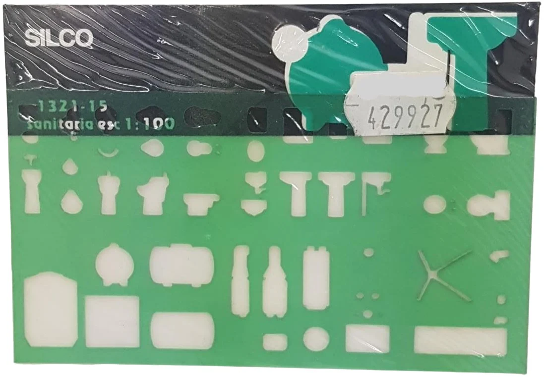 Plantilla 1321 #15 Sanitaria Esc.1:10 Silco® 1321I015 [Pieza] - Image 2