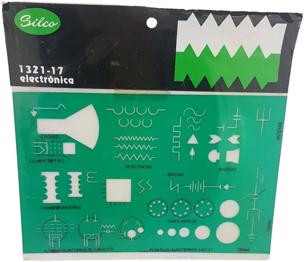 Plantilla 1321 #17 Electrónica Silco® 1321I017 [Pieza]