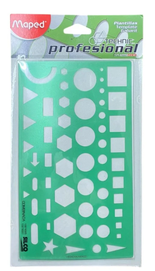 Plantilla 1321 #37 Combinada Prof. Maped® 1321I037 [Pieza] - Image 3