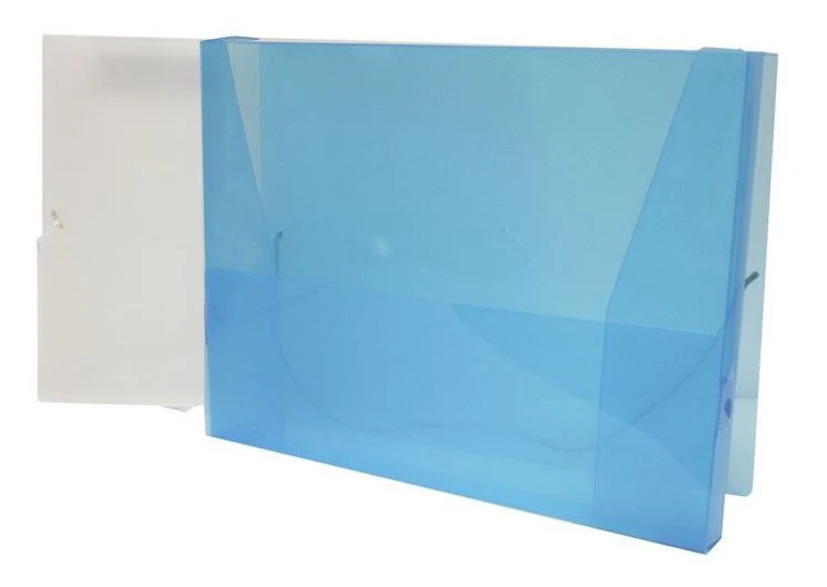 Porta Documentos Caja Plástico c/Liga Hori Azul ó Blanco Carta Oxford® F606 [Pieza] - Image 2