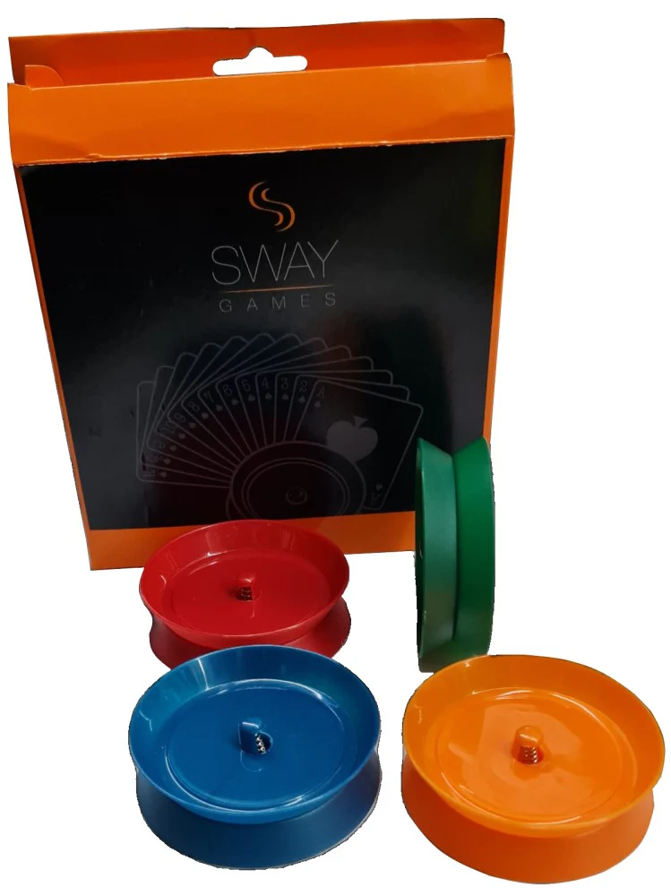 Porta Naipes - Cartas c/4 Plástico Colores Jumbo SWAY Games® [Pieza] - Image 3