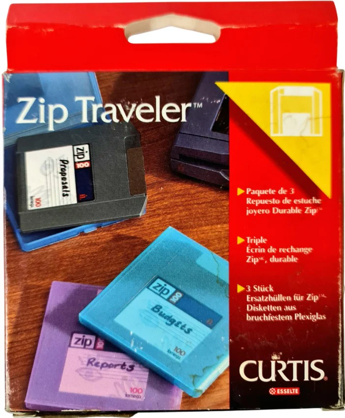 Porta Zip Traveler p/3 Colores Curtis® ZP3 67587 [Pieza] - Image 3