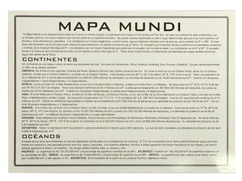 Póster Didáctico Mini 25×35cm 35×25cm granmark® [Pieza] - Image 46
